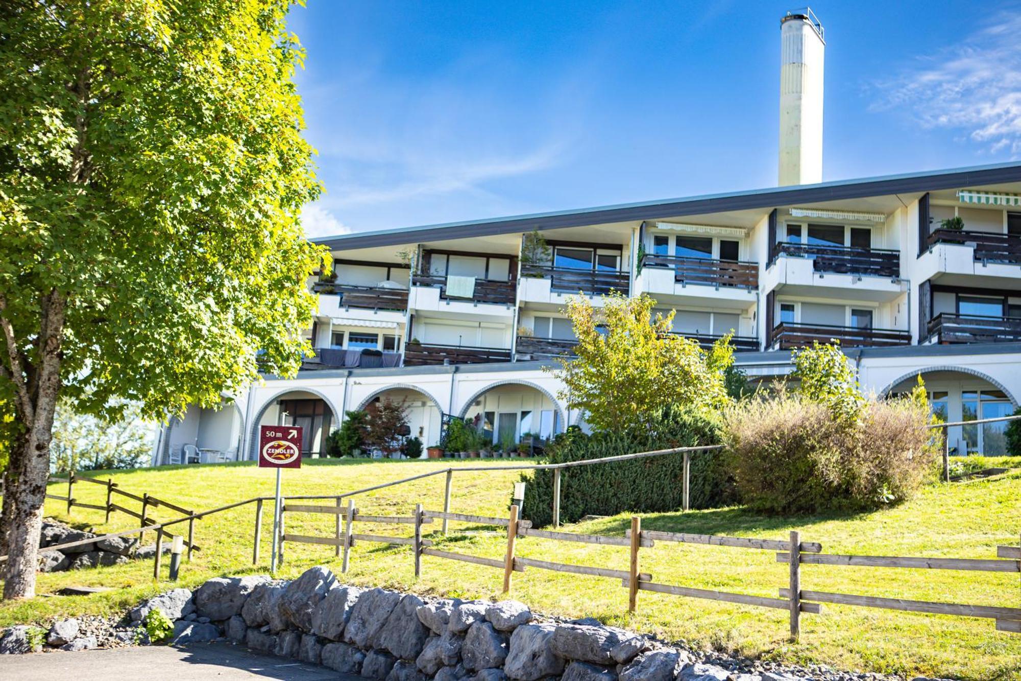 Relax-Red Mit Pool Und Sauna Scheidegg Exterior foto